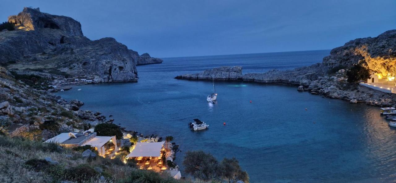 Lindos Luxury Belfry Apartment 外观 照片